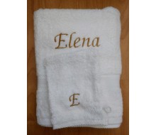 Handdoek (50 cm x 100 cm) De Witte Lietaer kleur wit