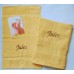 2-delige handdoekenset Jules Clarysse geel