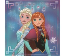 Kaartje Frozen - Anna & Elsa